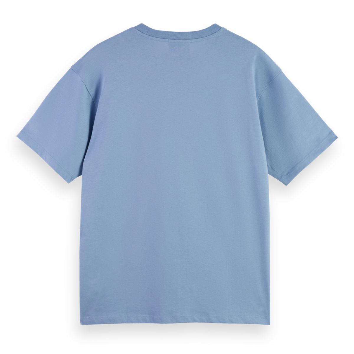 Relaxed Fit Scotch & Soda Logo T-Shirt - Faded Denim