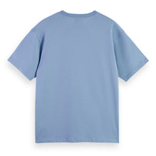 Relaxed Fit Scotch & Soda Logo T-Shirt - Faded Denim