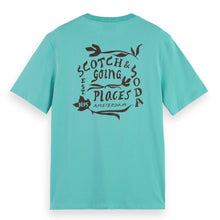 Regular Fit Front + Back Aw T-Shirt - Agate Green