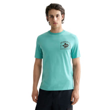 Regular Fit Front + Back Aw T-Shirt - Agate Green