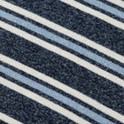 Relaxed Fit Yarn Dye Stripe T-Shirt - Blue