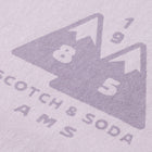 Loose Fit Garment Dye Aw T-Shirt - Languid Lavender