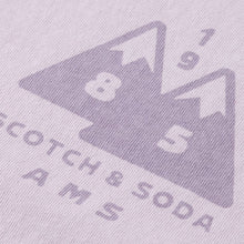 Loose Fit Garment Dye Aw T-Shirt - Languid Lavender