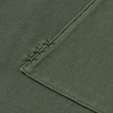 Garment-Dyed Pique Relaxed Fit Pocket Polo - Thyme