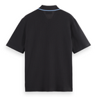 Structured Relaxed Fit Polo - Meteorite