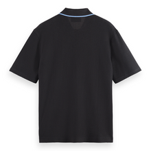 Structured Relaxed Fit Polo - Meteorite