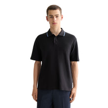 Structured Relaxed Fit Polo - Meteorite