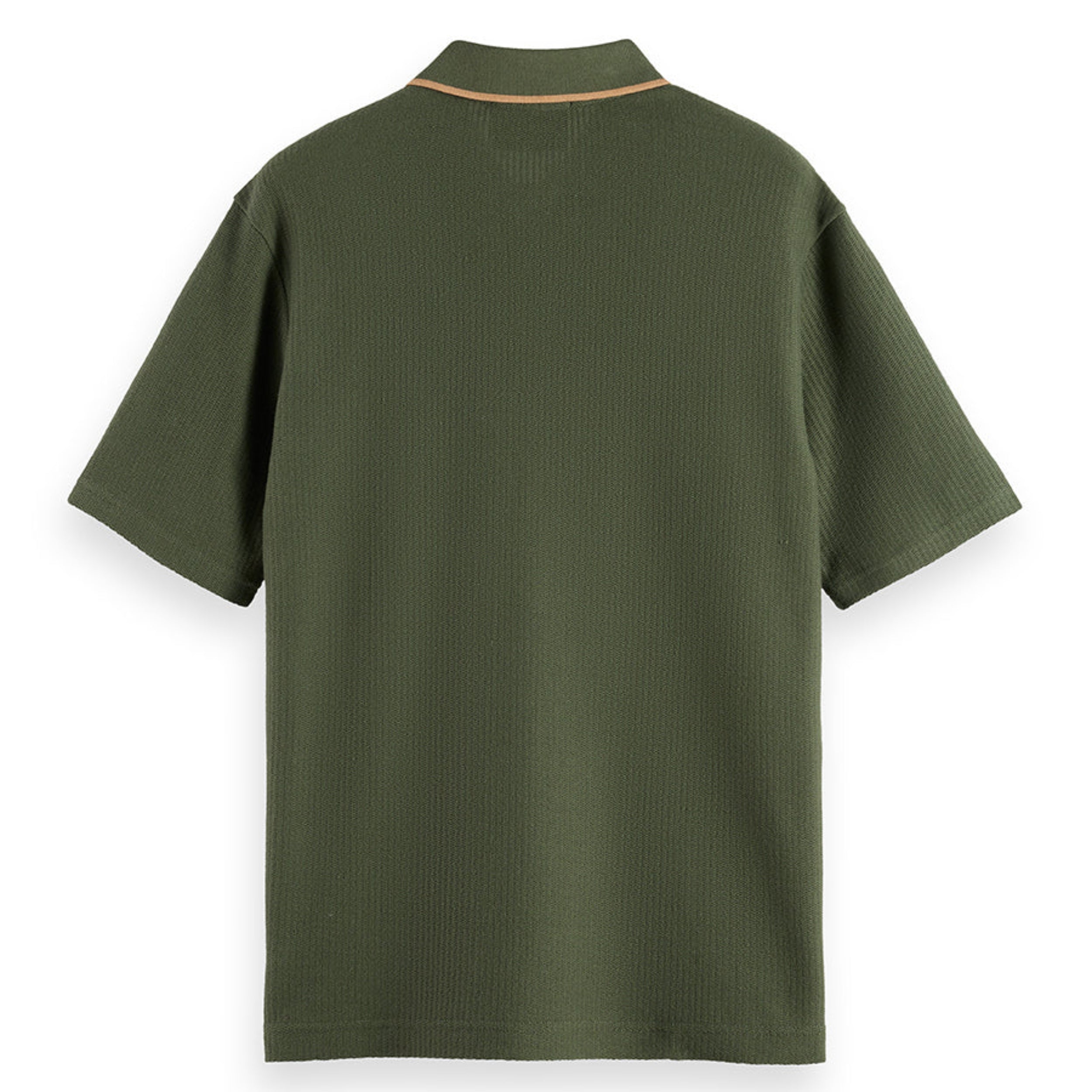 Structured Relaxed Fit Polo - Thyme