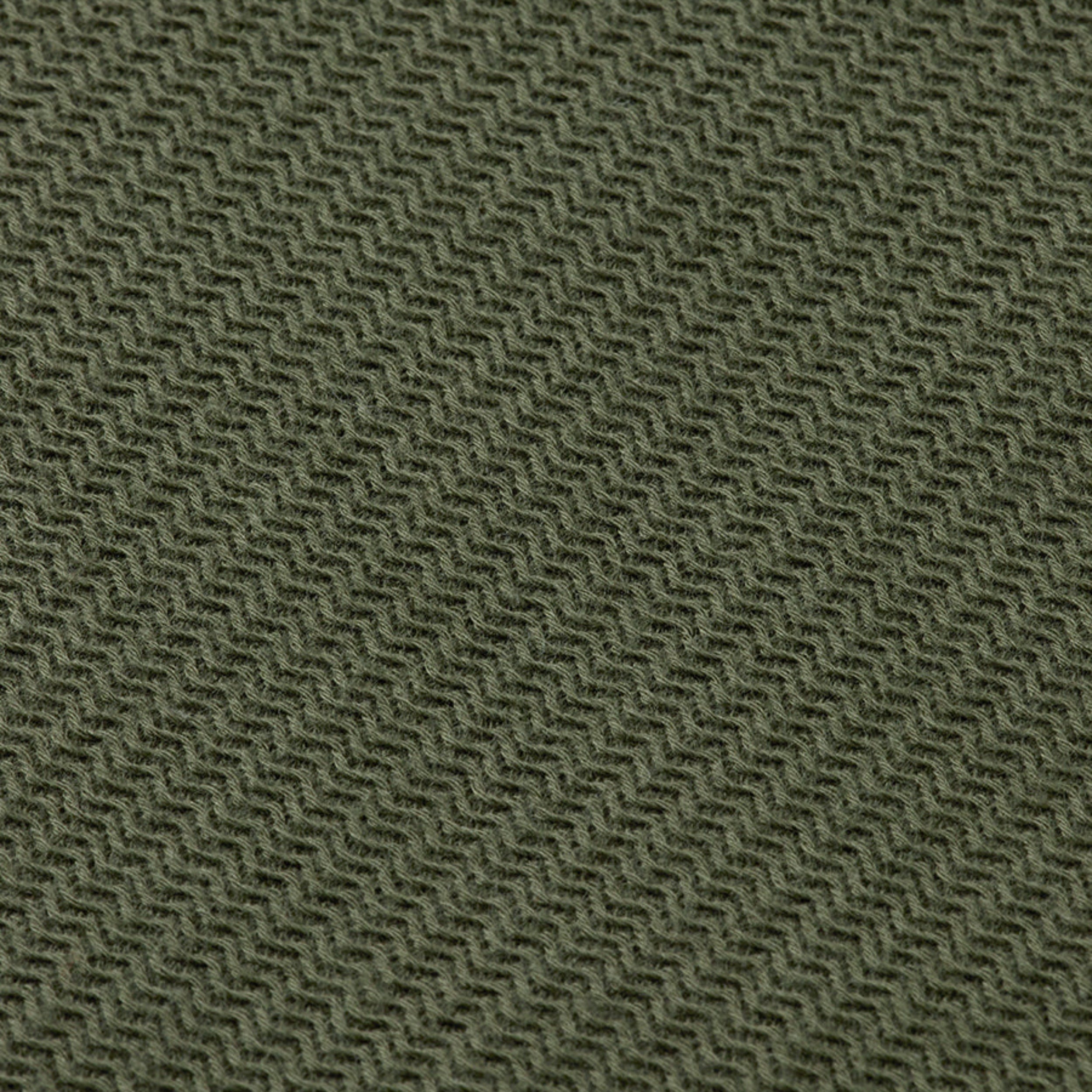 Structured Relaxed Fit Polo - Thyme