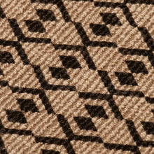 Towelling Printed Relaxed Fit Polo - Tannin