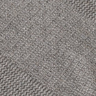 Knitted Tone On Tone Striped Regular Fit Polo - Grey Melange