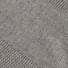 Knitted Tone On Tone Striped Regular Fit Polo - Grey Melange