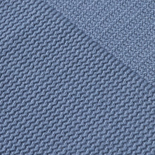 Knitted Tone On Tone Striped Regular Fit Polo - Faded Denim