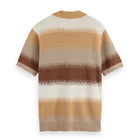 Knitted Degrade Polo - Plaza Taupe