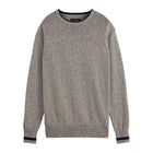 Melange Regular Fit Crew Neck - Plaza Taupe Melange