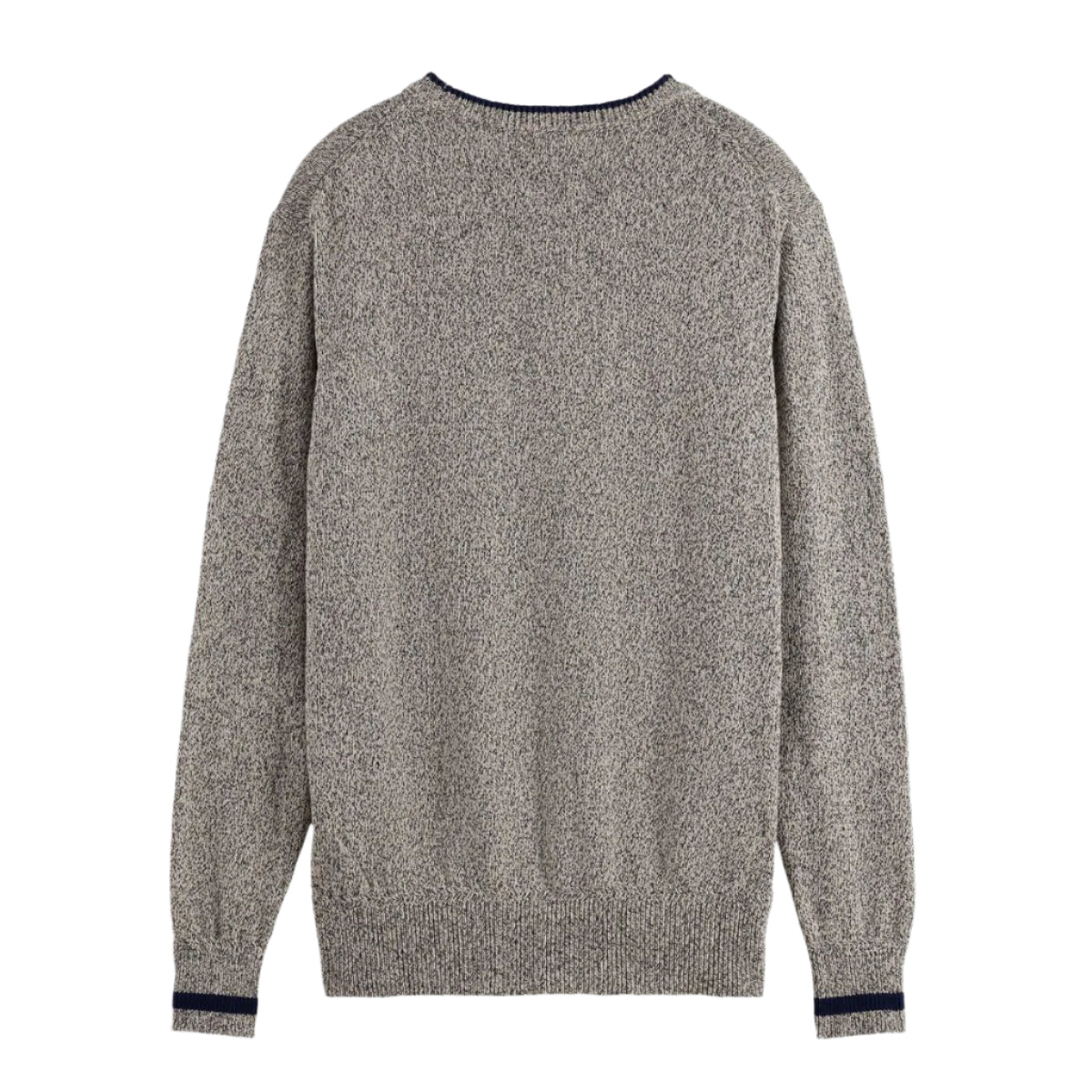 Melange Regular Fit Crew Neck - Plaza Taupe Melange