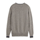 Melange Regular Fit Crew Neck - Plaza Taupe Melange