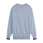 Melange Regular Fit Crew Neck - Faded Denim Melange