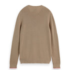 Linnen Blend Crew Neck - Plaza Taupe
