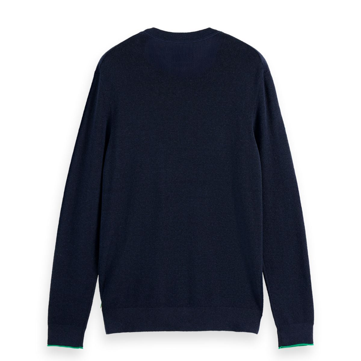 Linnen Blend Crew Neck - Sky Captain