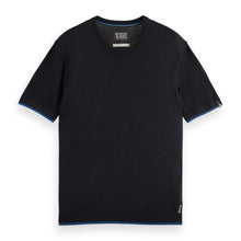 Knitted Relaxed Fit T-Shirt - Meteorite