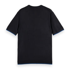 Knitted Relaxed Fit T-Shirt - Meteorite