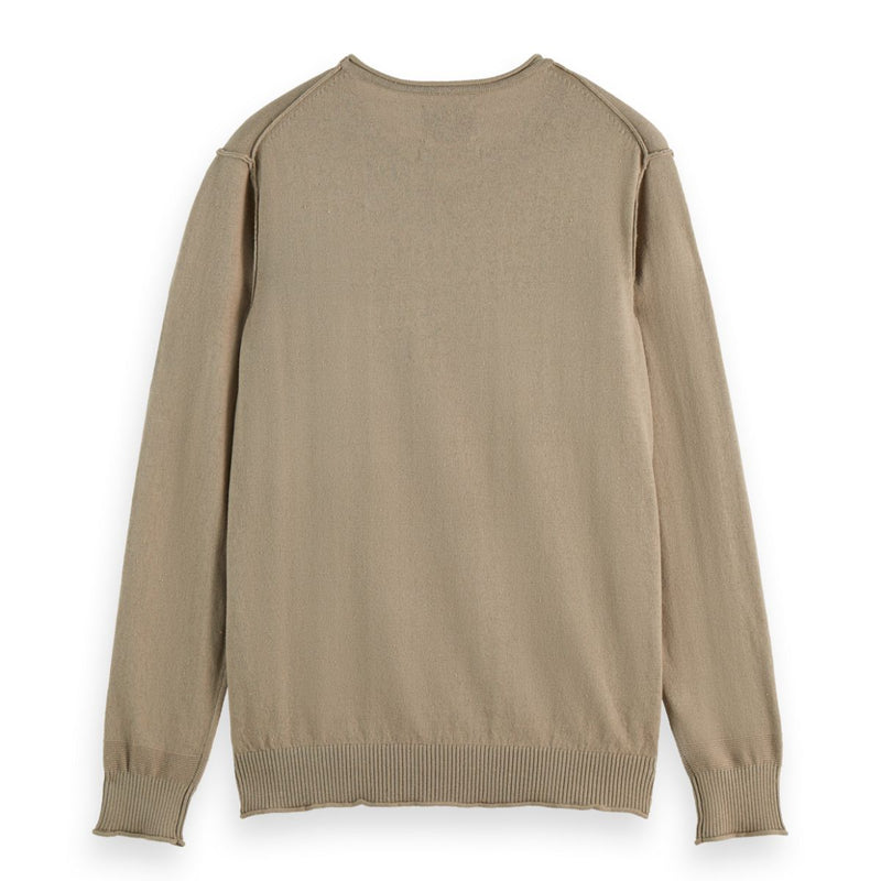 Neps Wool Blend Pullover - Plaza Taupe
