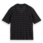 Tone On Tone Knitted Polo - Mini Diamond