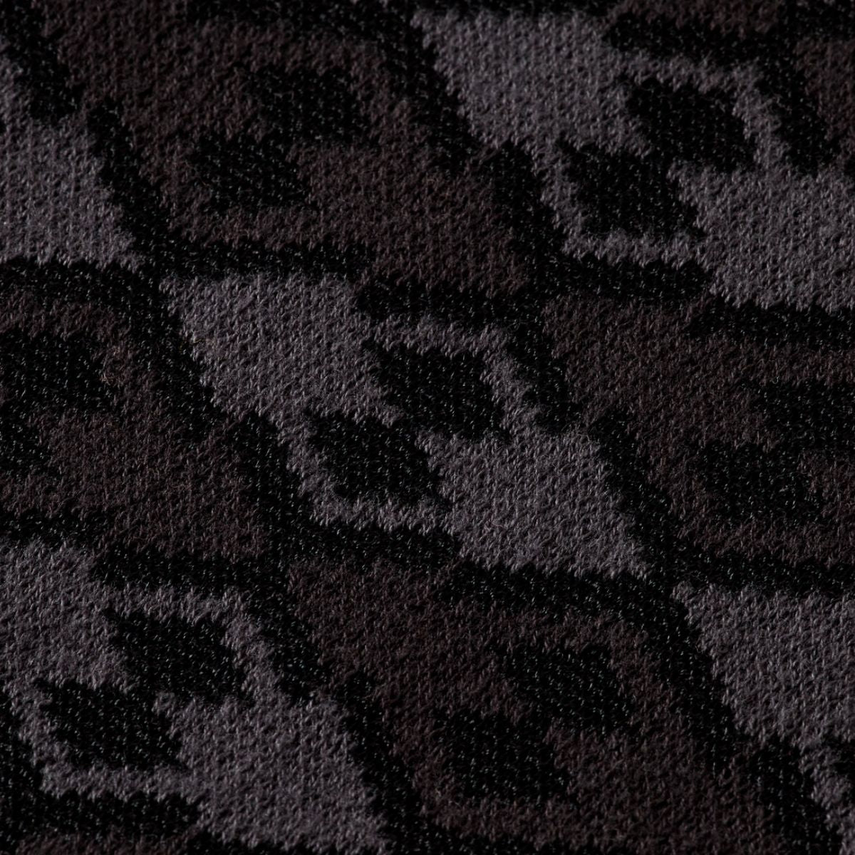 Tone On Tone Knitted Polo - Mini Diamond