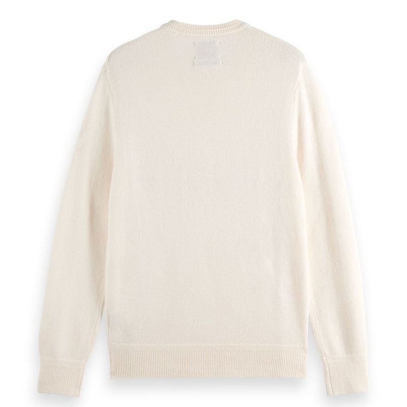 Soft Knit Regular Fit Crew Neck - Eggnog