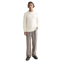Soft Knit Regular Fit Crew Neck - Eggnog