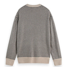 Chenille Dropped Shoulder Pullover - Grey Melange