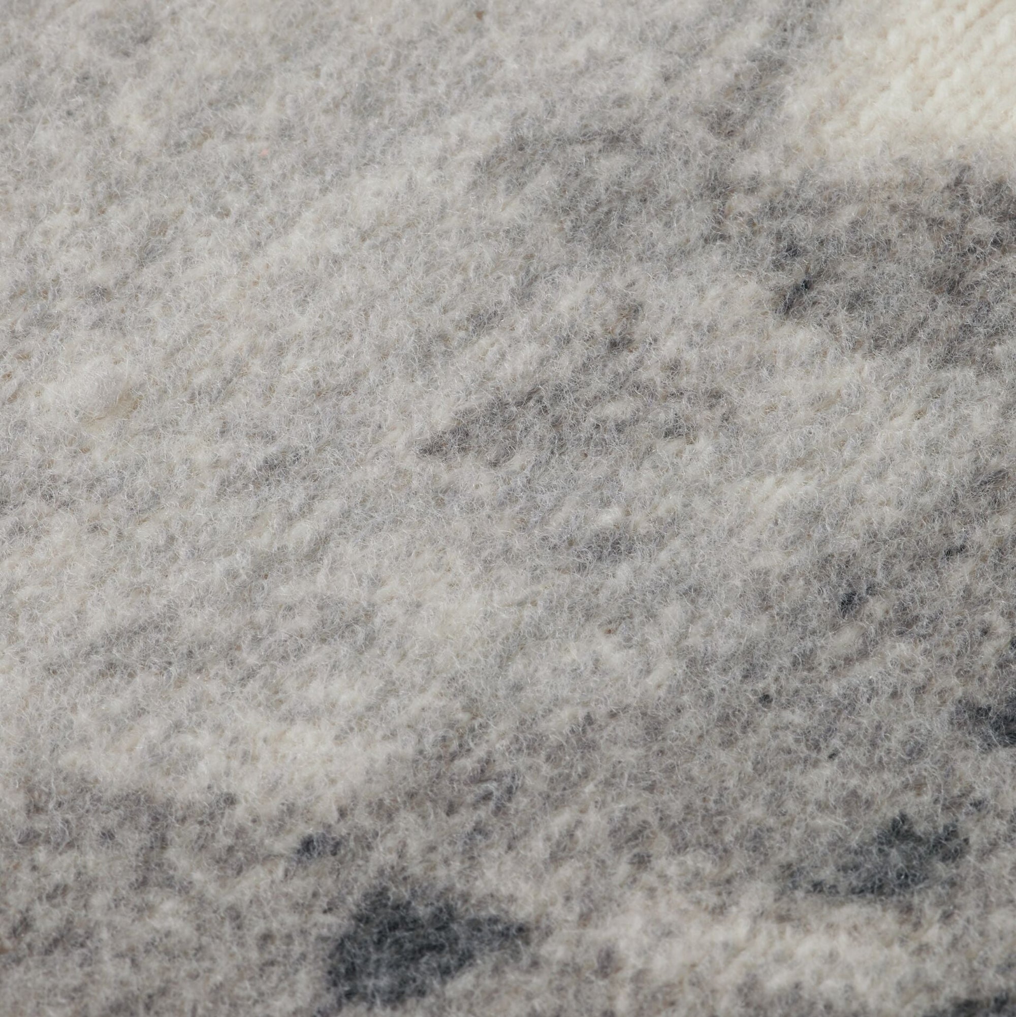 Printed Dropped Shoulder Pullover - Leaf Camo Eggnog Aop