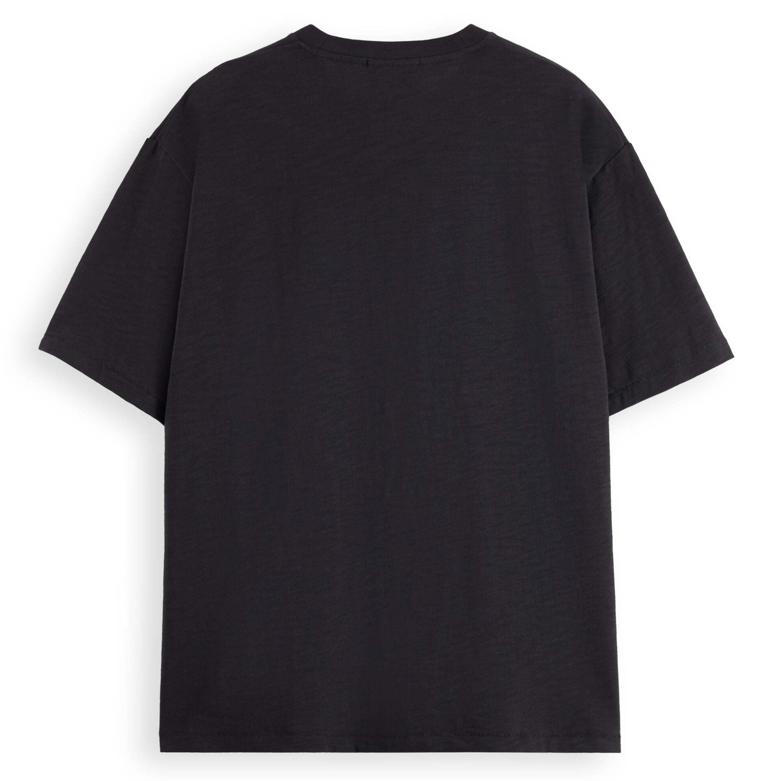 Loose Fit Applique T-Shirt - Meteorite