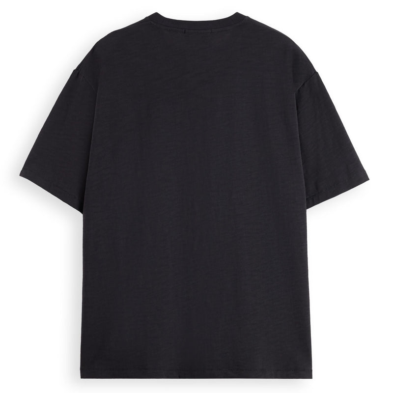 Loose Fit Applique T-Shirt - Meteorite