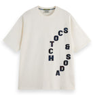 Loose Fit Applique T-Shirt - Eggnog
