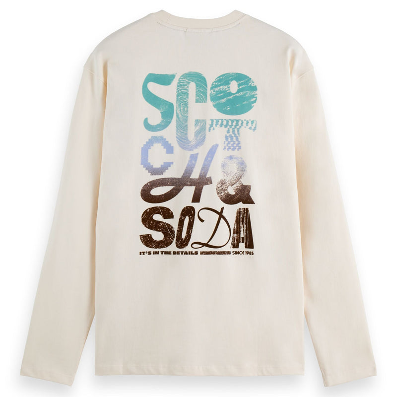 Relaxed Fit Artwork T-Shirt - Eggnog