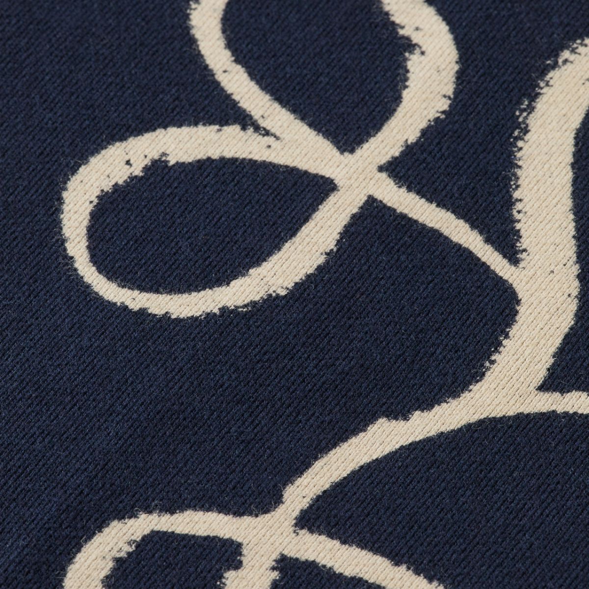 Aop Sweatshirt - Aop Ribbon Navy
