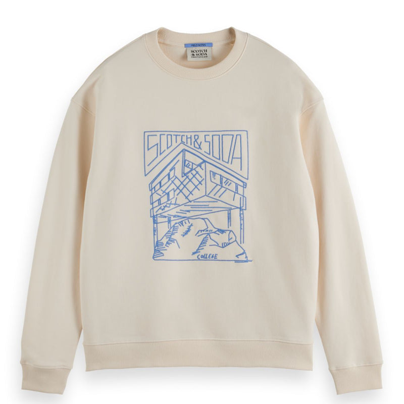 Chest Logo Sweatshirt - Eggnog