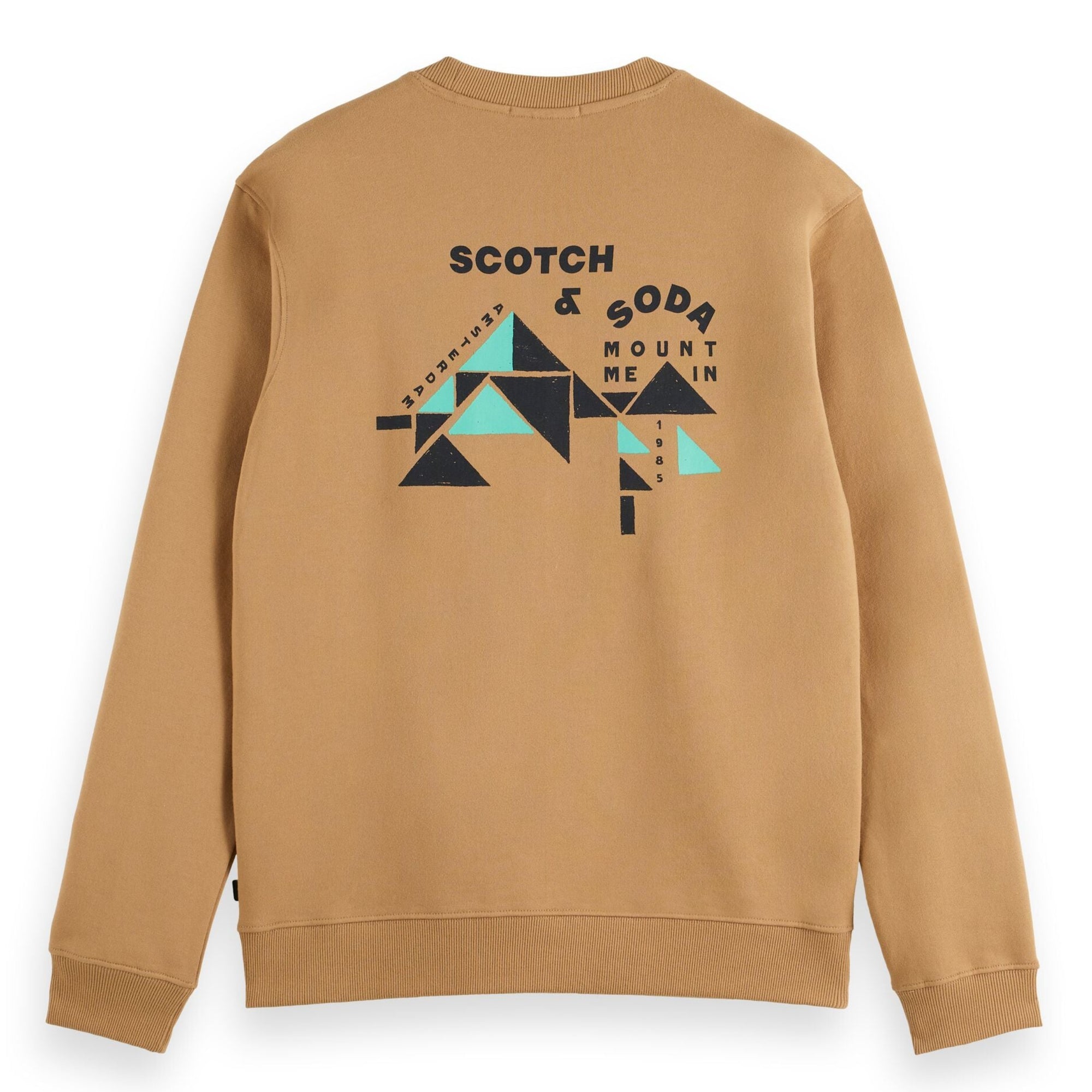 Front + Back Artwork Sweatshirt - Tannin