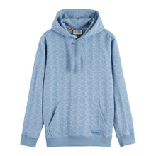 Jacquard Terry Hoodie - Faded Denim
