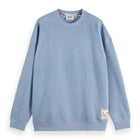 Textured Sweatshirt - Faded Denim