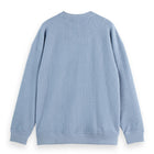 Textured Sweatshirt - Faded Denim