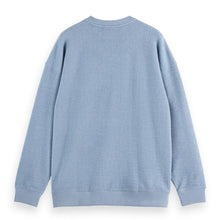 Textured Sweatshirt - Faded Denim