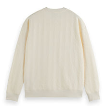 Jacquard Terry Sweatshirt - Eggnog