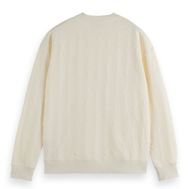 Jacquard Terry Sweatshirt - Eggnog