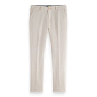 Mott Tailored Knitted Pants - Off White Melange