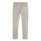 Mott Tailored Knitted Pants - Off White Melange
