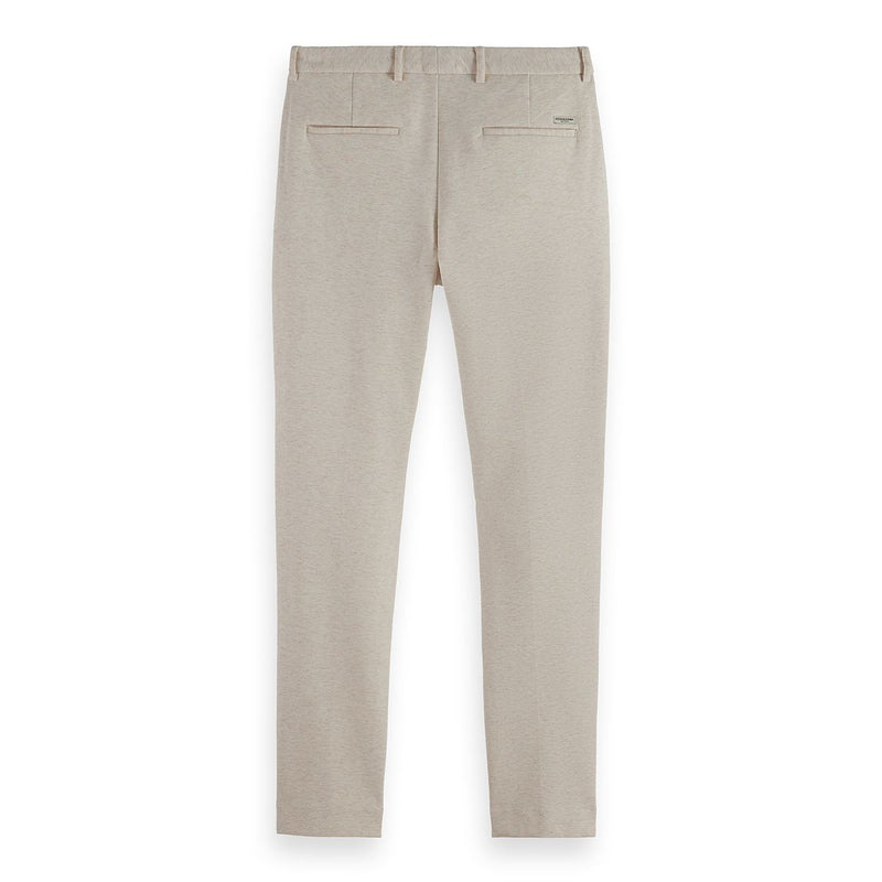 Mott Tailored Knitted Pants - Off White Melange