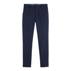 Mott Tailored Knitted Yarn Dyed Chino - Navy